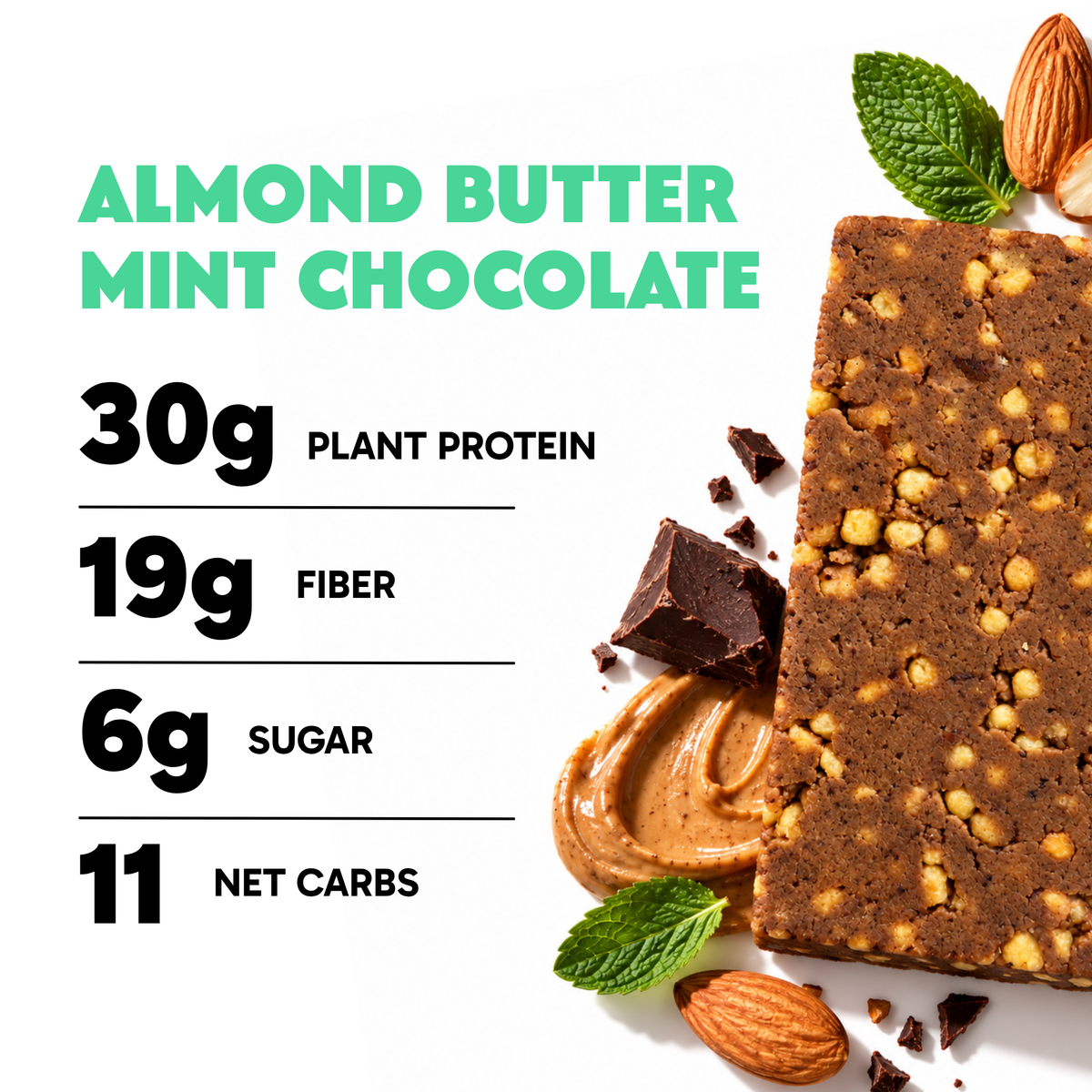 Almond Butter Mint Chocolate