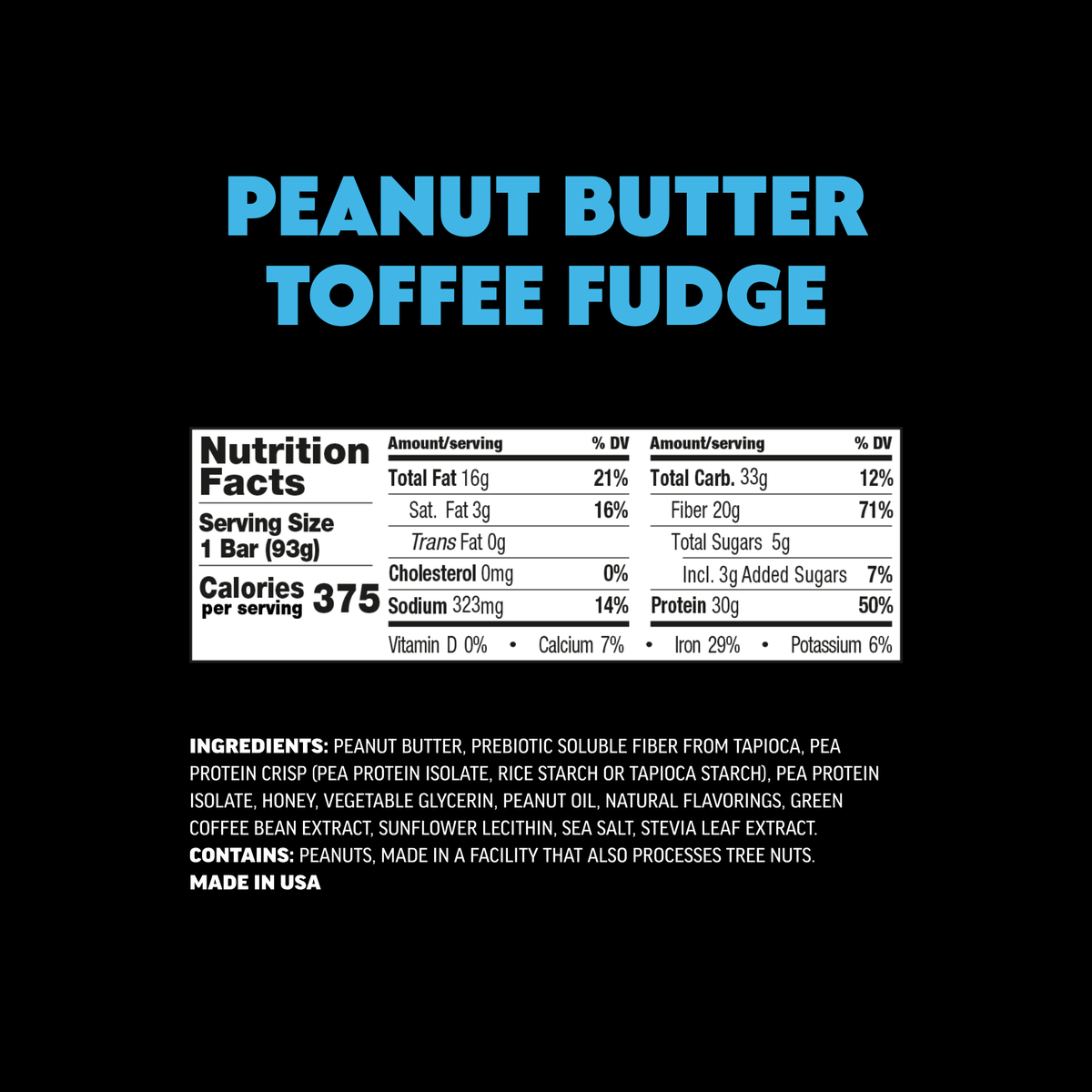 Peanut Butter Toffee Fudge
