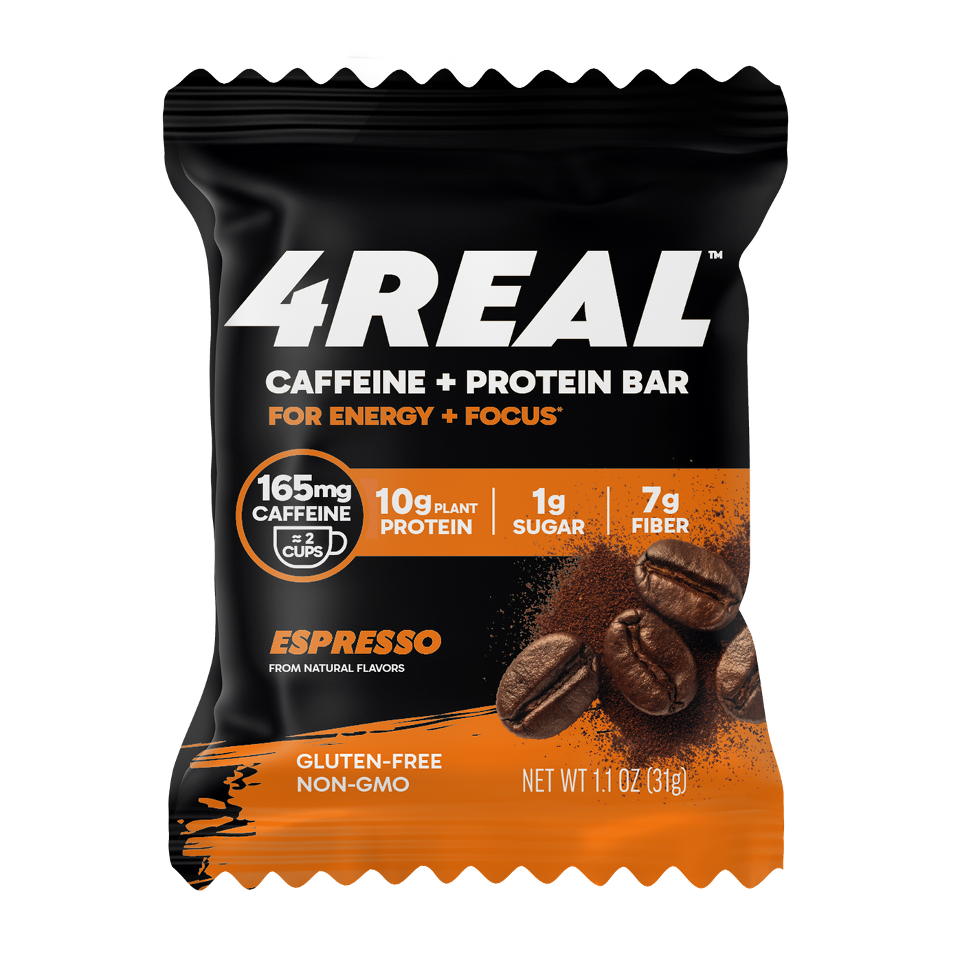 Espresso - 4REAL Caffeine + Protein Bar