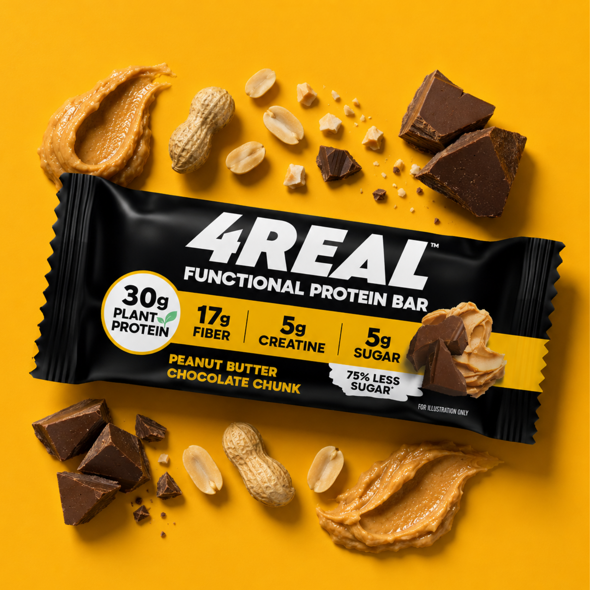 Peanut Butter Chocolate Chunk - ingredients